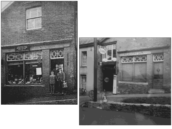 Crispins shop and garage